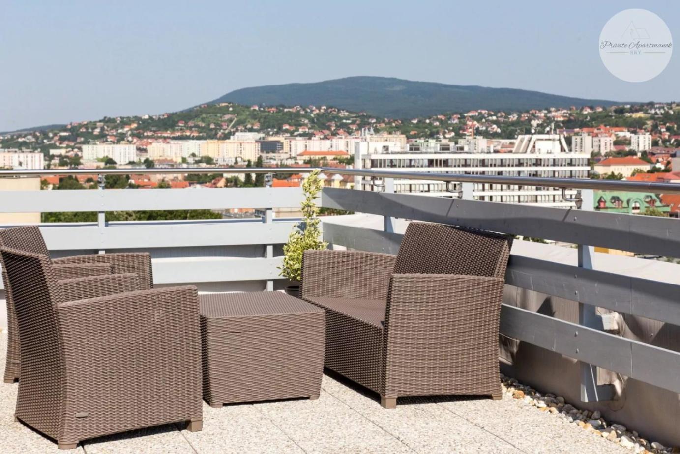 Sky Panorama Apartman Πετς Εξωτερικό φωτογραφία